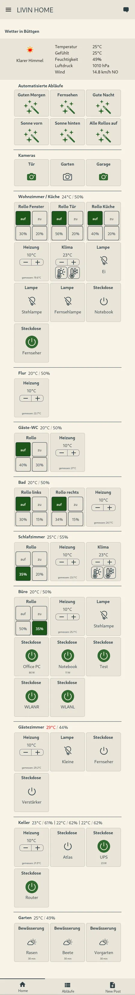 Smart Home Control - LIVIN HOME